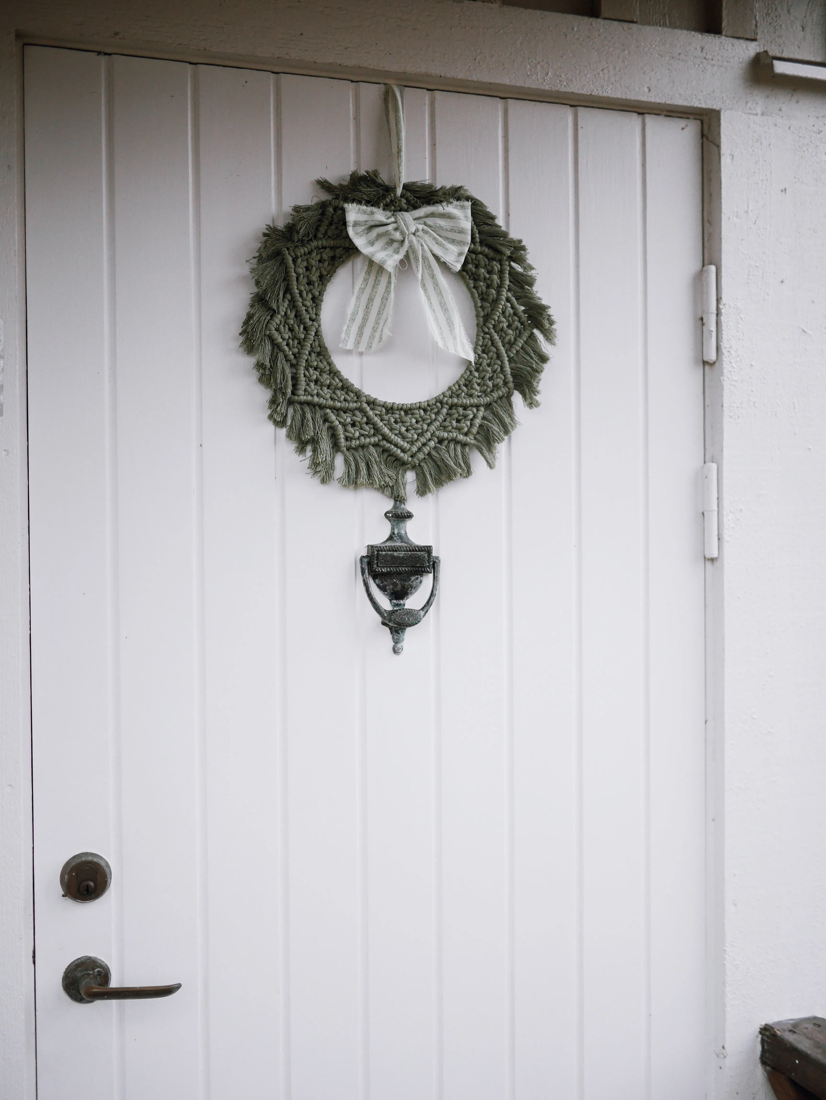 Macramé boho wreath