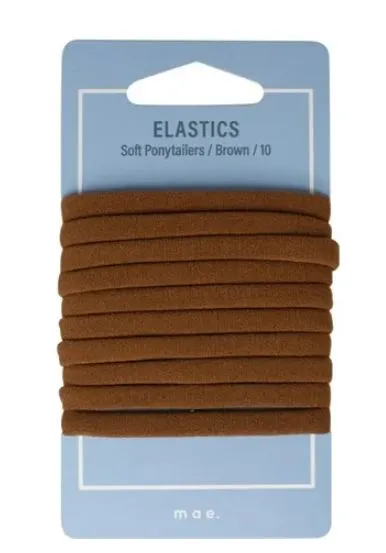 Mae 40-2262 East Ponytail Soft Brown 10 - High-Quality Hair Extension