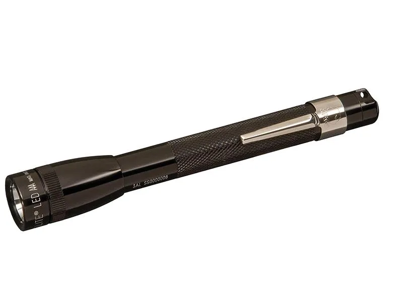 Maglite Sp32 Led Mini Mag Aaa Torch Black Boxed