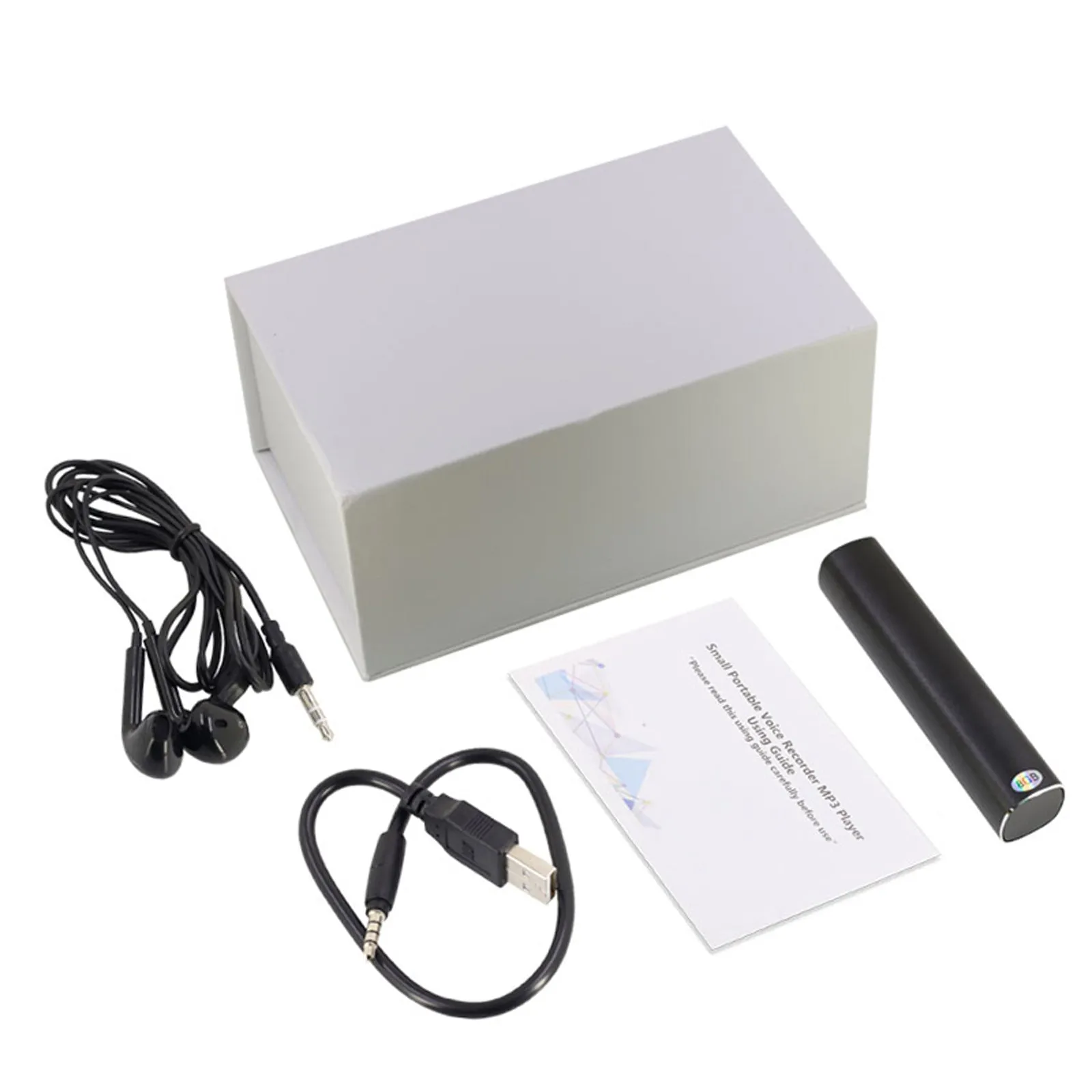 Magnetic Audio Voice Recorder 600  Hours Battery Sound Activated Premium Quality 192kbps .WAV