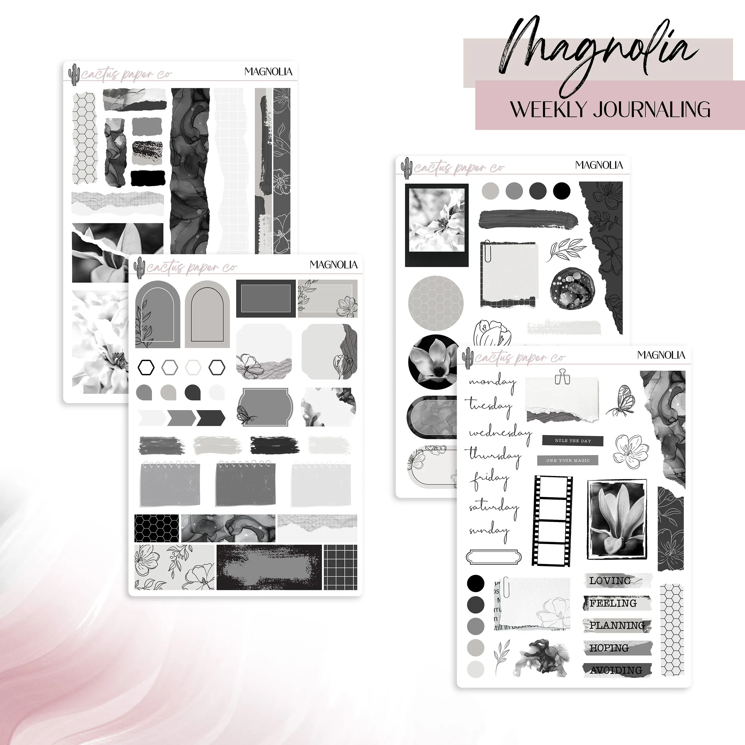 MAGNOLIA WEEKLY JOURNALING KIT