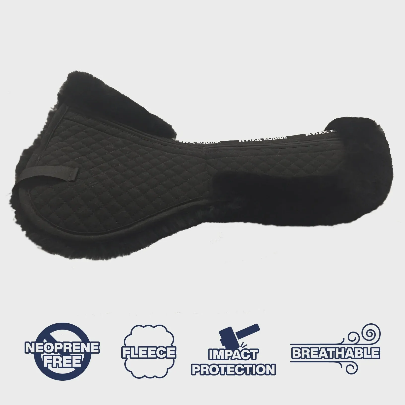 Majyk Equipe Half Pad Correction Fleece Black