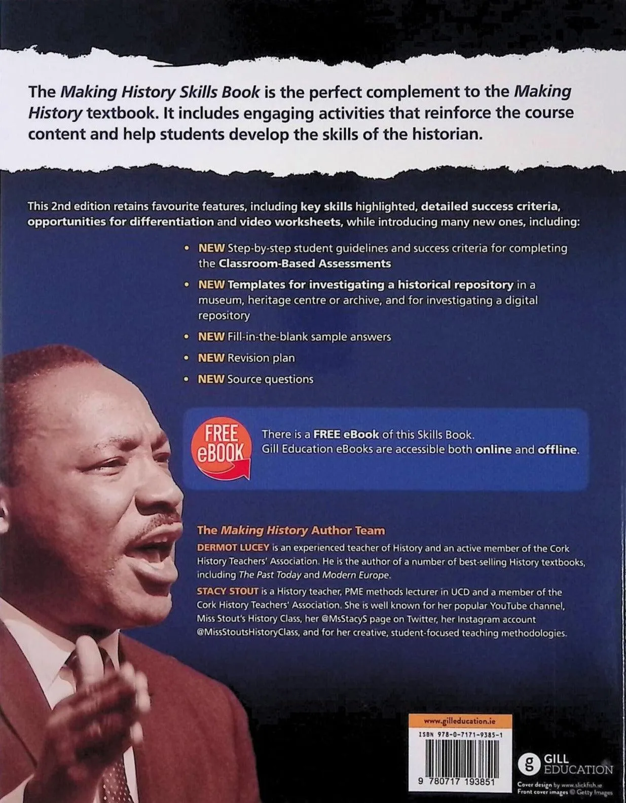 Making History - Junior Cycle History - Skills Book Only - 2nd / New Edition (2022)