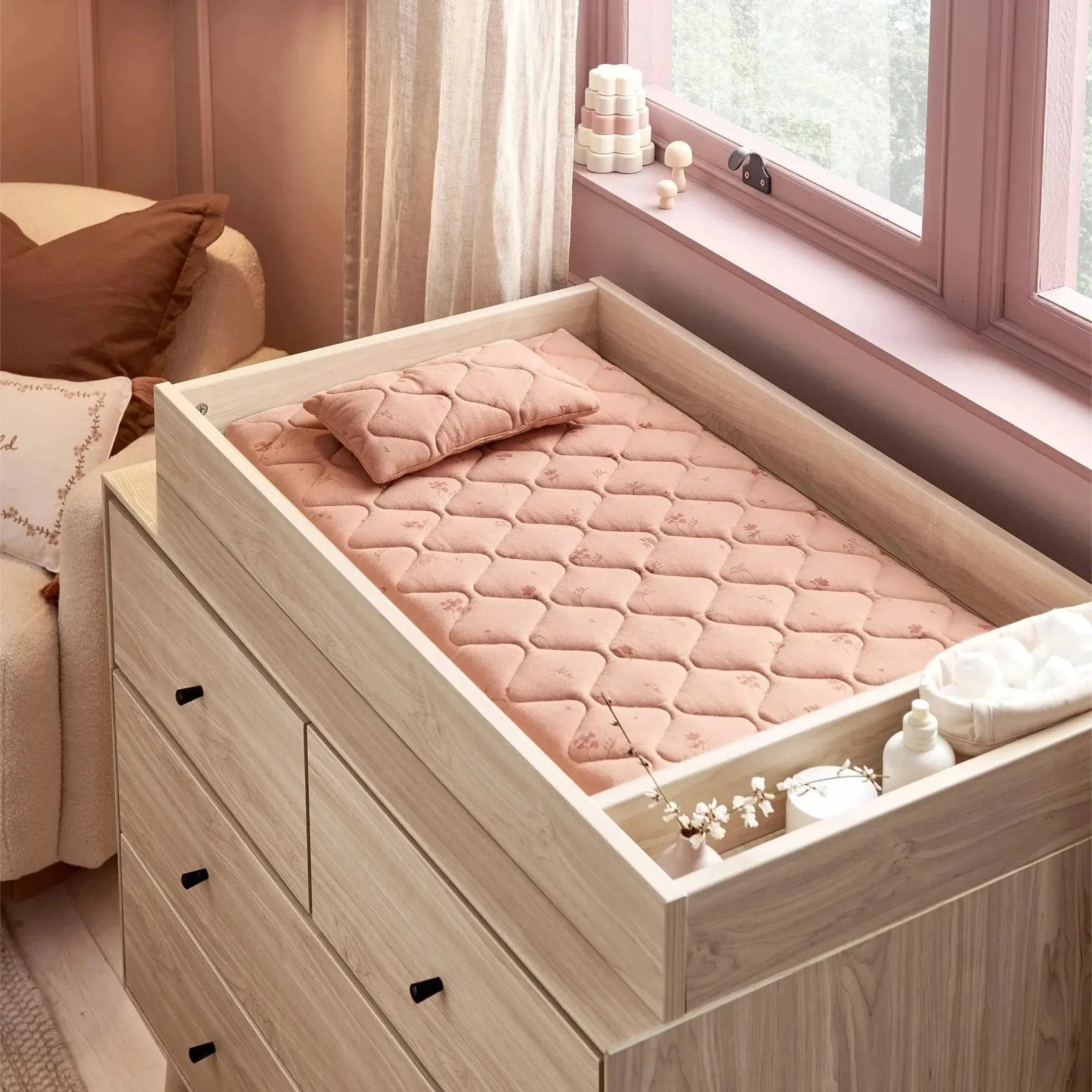 Mamas & Papas Luxury Changing Mat – Welcome to the World Wildflower