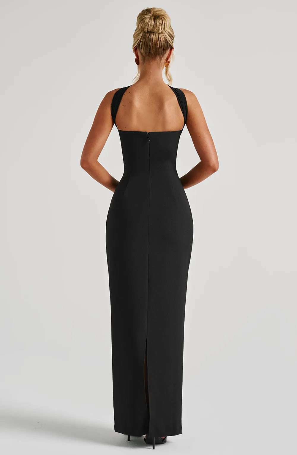 Manuela Maxi Dress - Black
