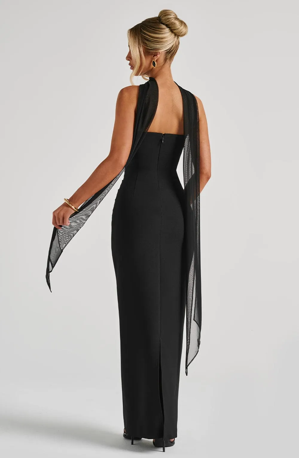 Manuela Maxi Dress - Black