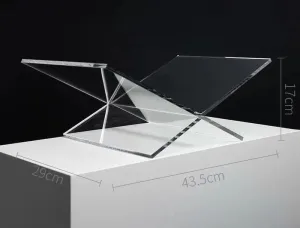 Marble and Acrylic Magazine Rack