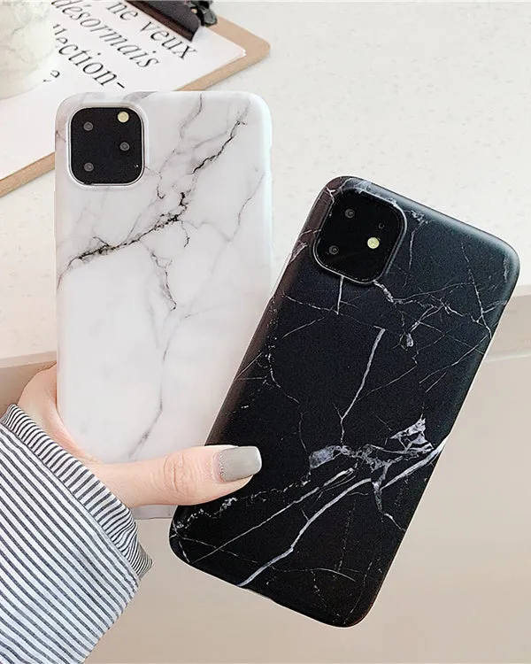 Marble Soft Silicone Iphone Case