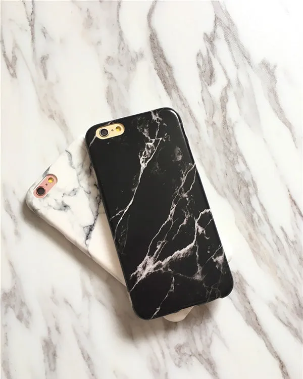Marble Soft Silicone Iphone Case