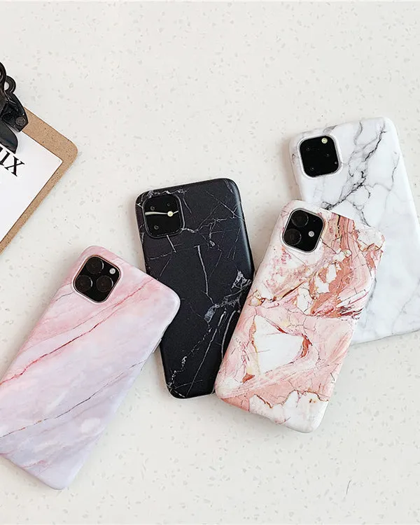 Marble Soft Silicone Iphone Case