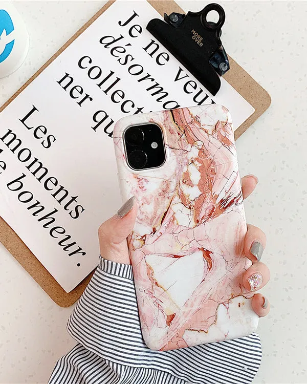 Marble Soft Silicone Iphone Case