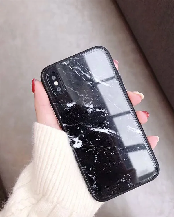Marble Soft Silicone Iphone Case