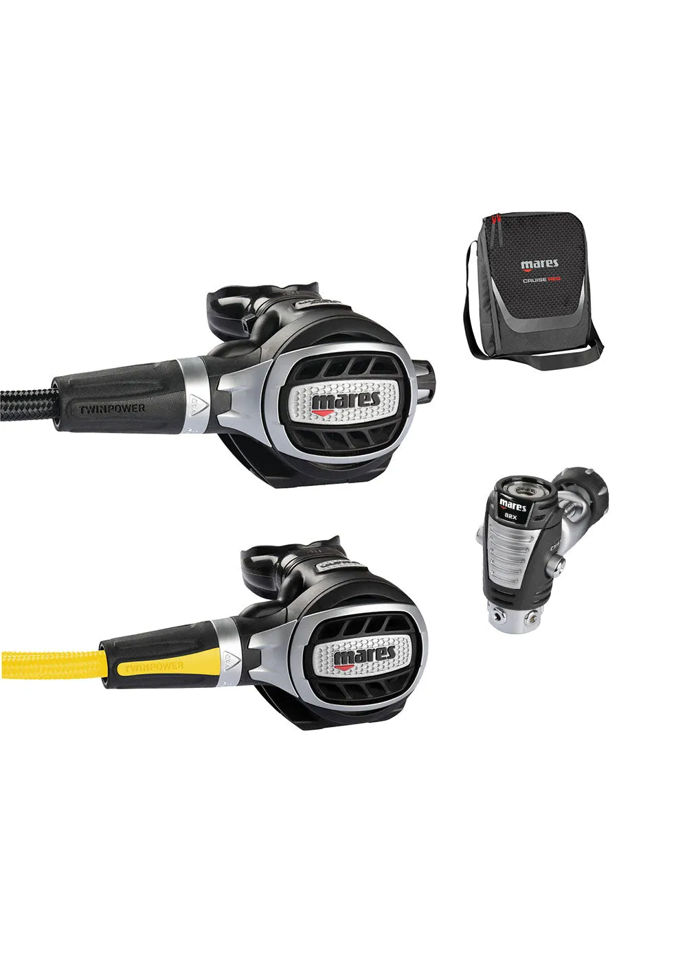 Mares Ultra ADJ 82x w Ultra Octopus Regulator Set