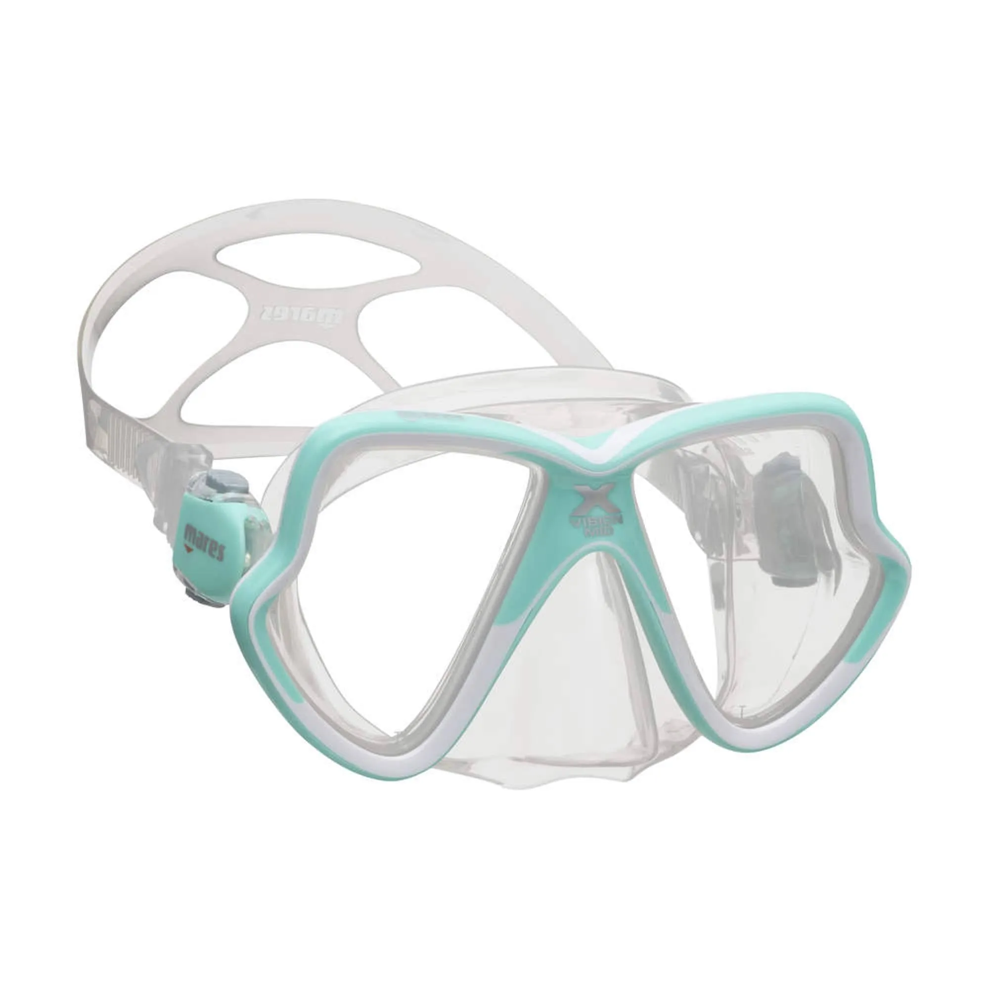 Mares X-Vision 2.0 Mid Mask And Ergo Dry Snorkel Bundle