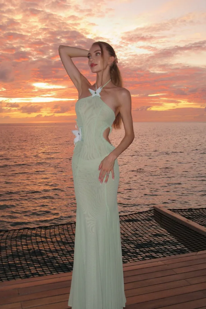 Mariposa Maxi- Mint