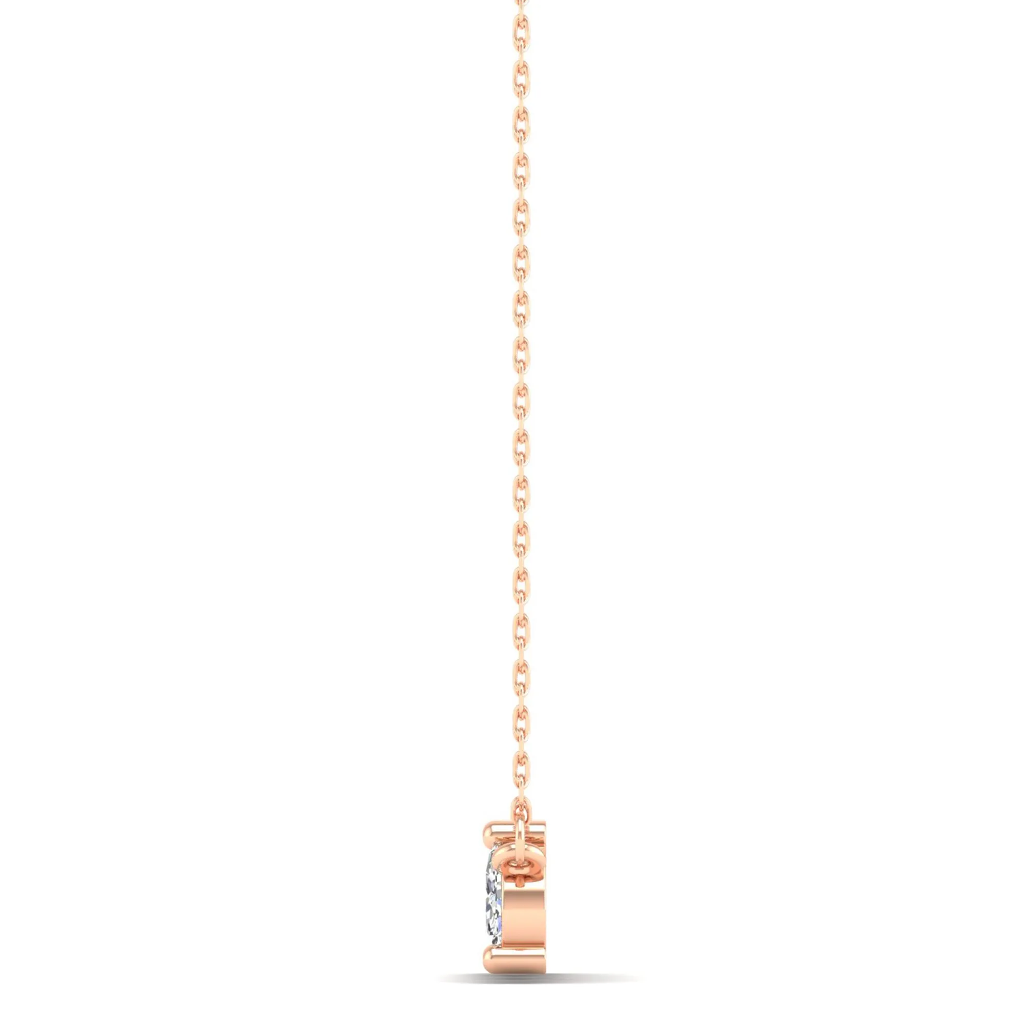 Marquise Bar Diamond Necklace