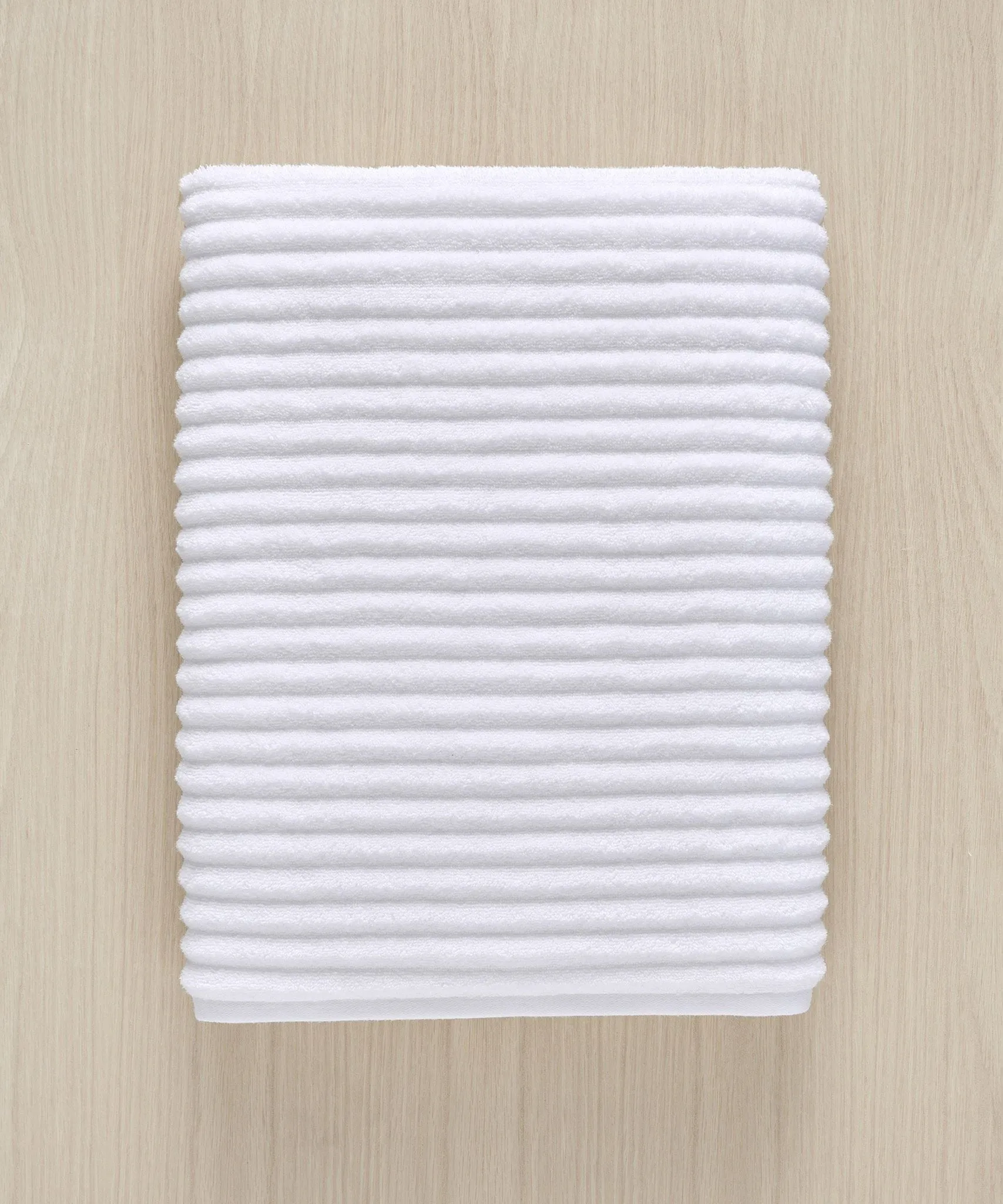 Mason Low Twist Ribbed Bath Sheet & Bath Towel Set - Set of 2