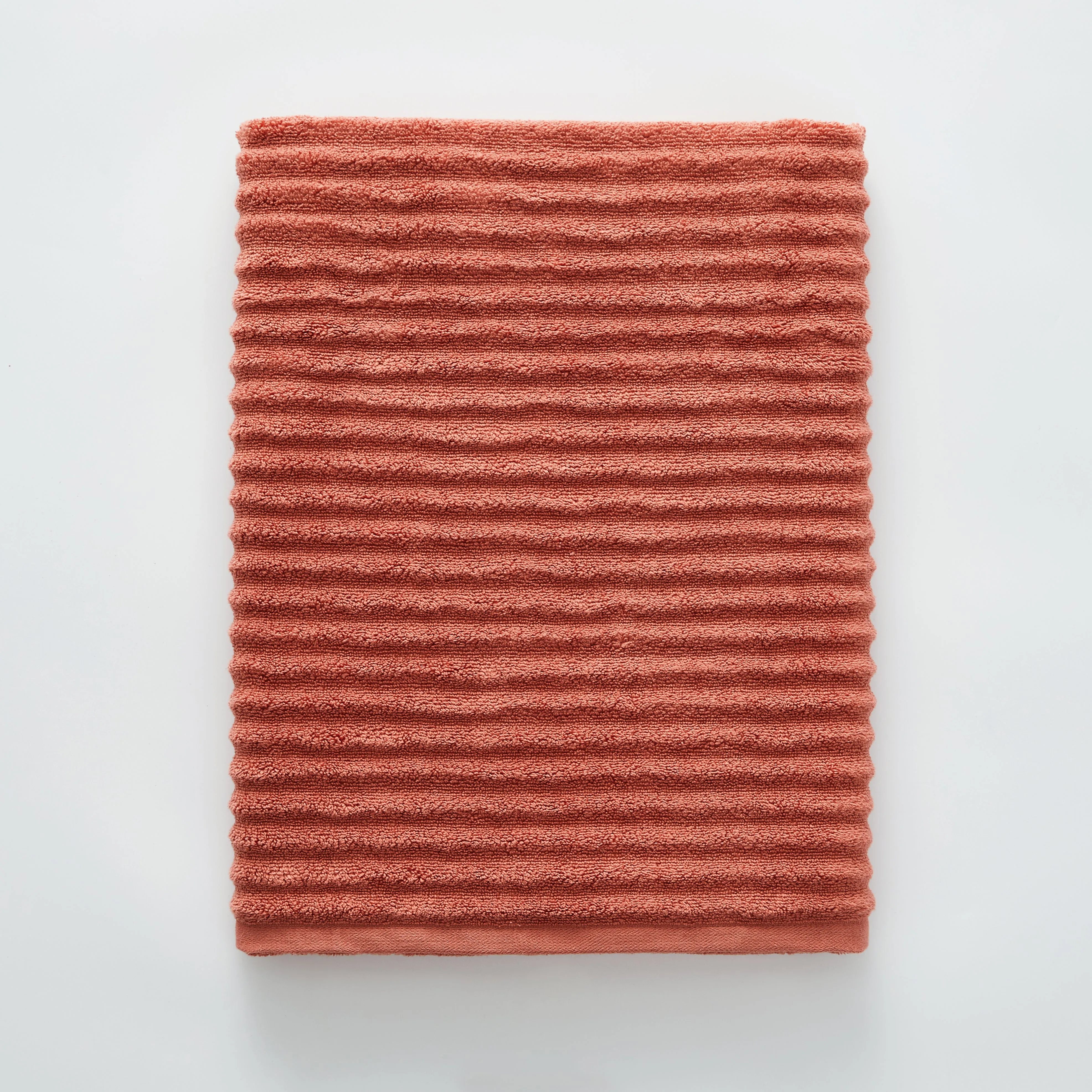 Mason Low Twist Ribbed Bath Sheet & Bath Towel Set - Set of 2