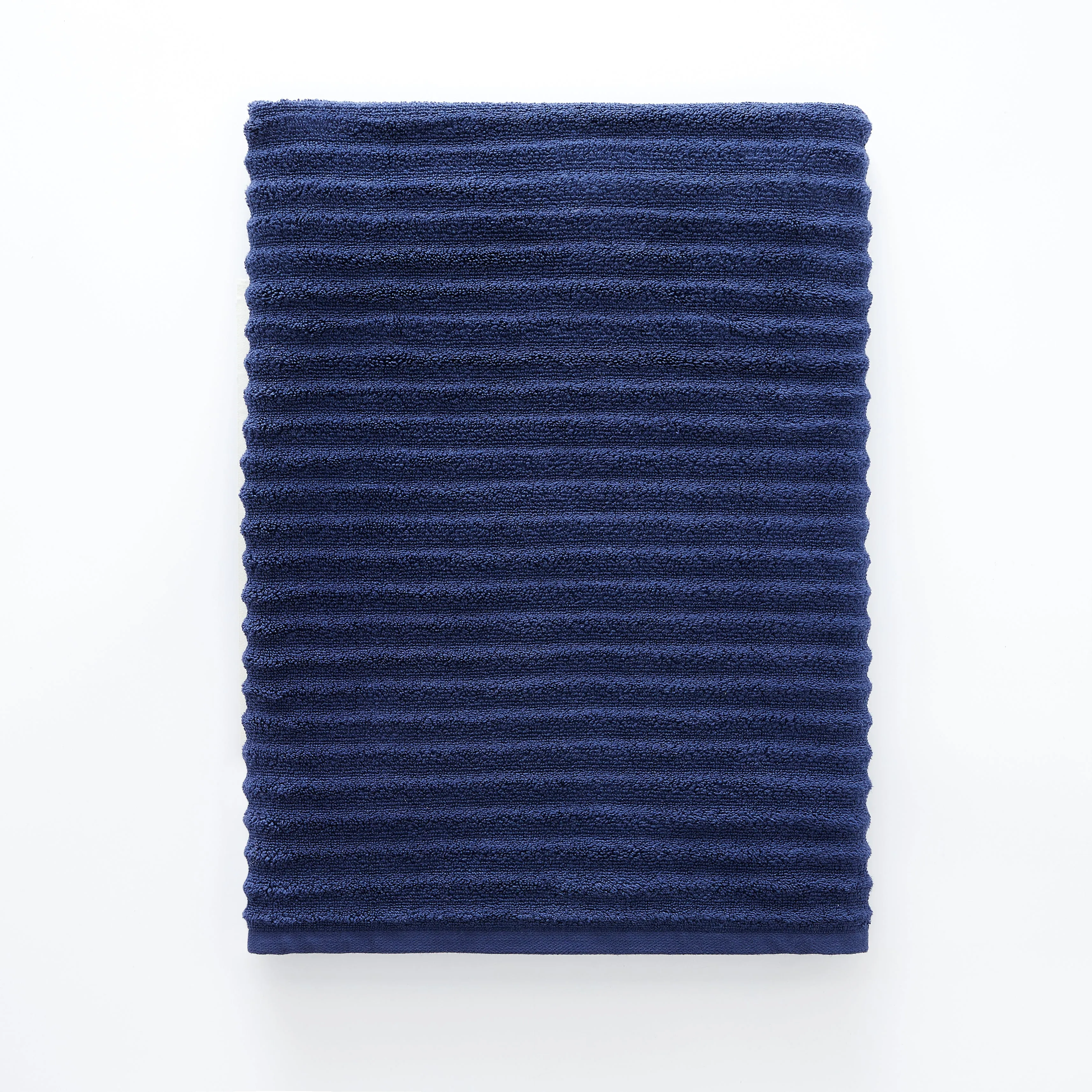Mason Low Twist Ribbed Bath Sheet & Bath Towel Set - Set of 2