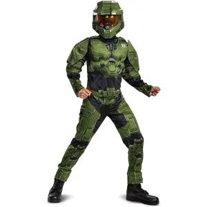 Master Chief Infinite Muscle Boys Costume