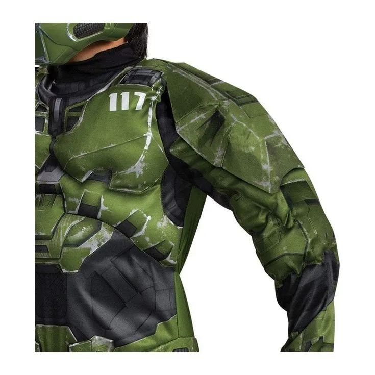 Master Chief Infinite Muscle Boys Costume