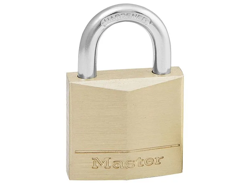 Master Lock Solid Brass 30Mm Padlock 4-Pin