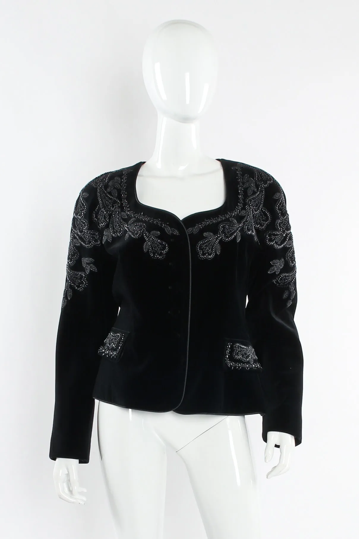 Matador Beaded Velvet Jacket