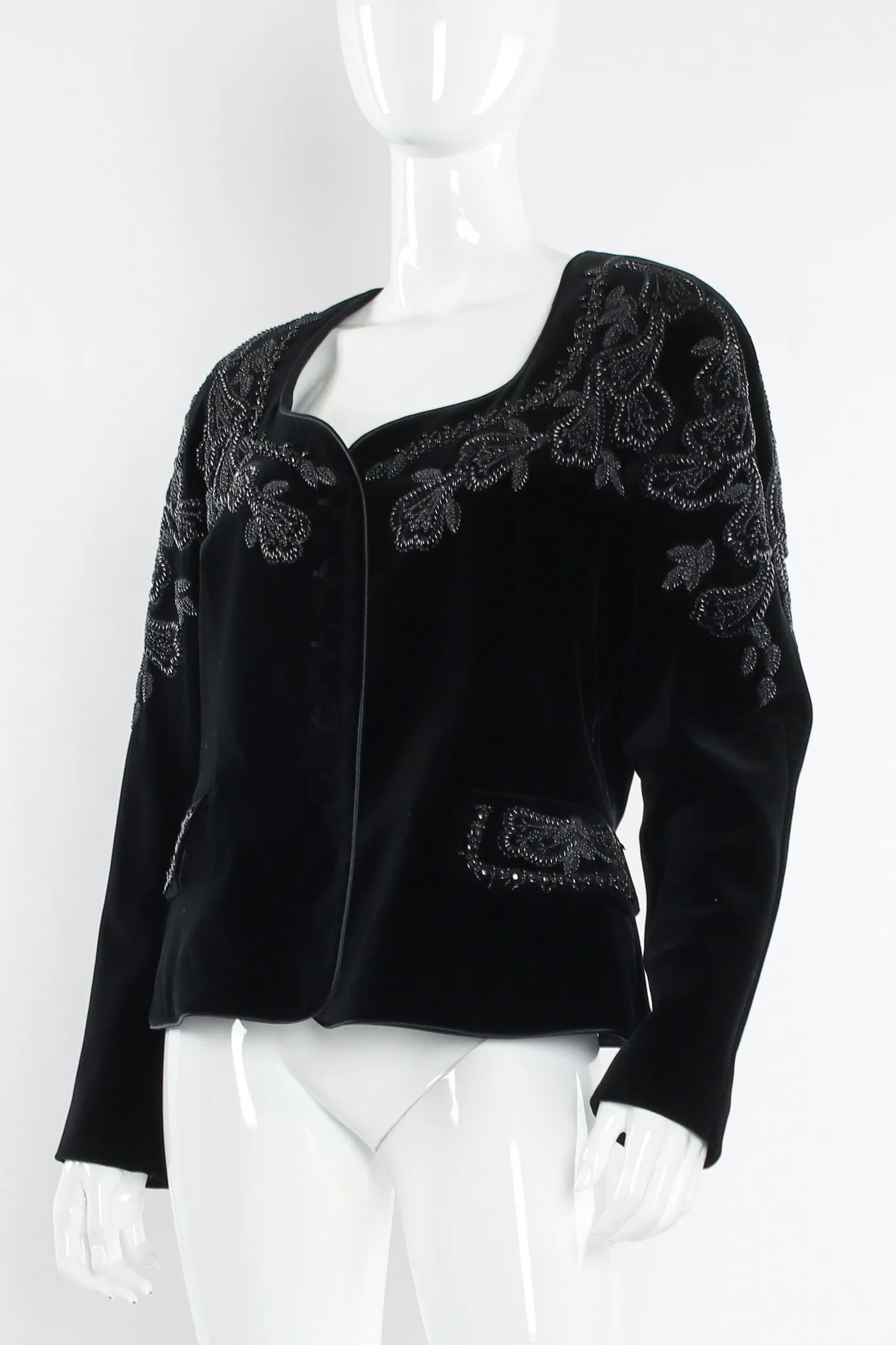 Matador Beaded Velvet Jacket