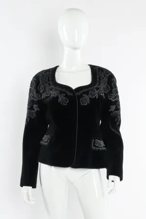 Matador Beaded Velvet Jacket