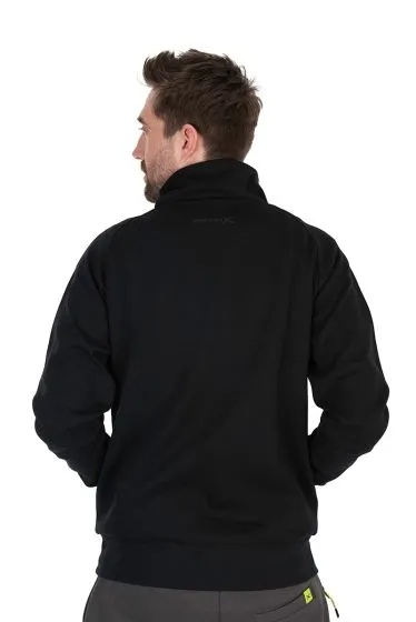 MATRIX 1/4 Zip Sweat Black/Lime (Black Edition)
