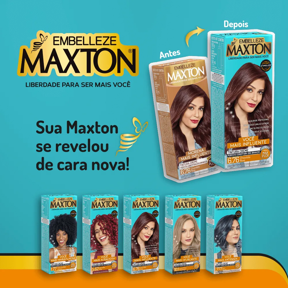 Maxton Hair Dye You More Charming Brown Brown Kit