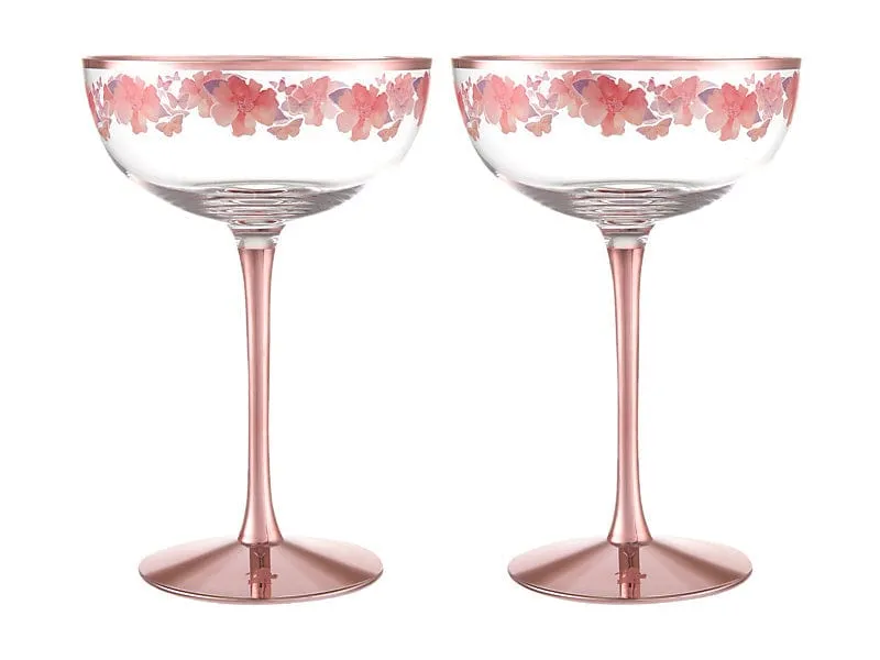 Maxwell & Williams Camilla Coupe Glass Set of 2 MQ0082