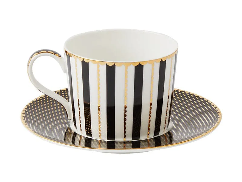 Maxwell & Williams Teas & C’s Regency Cup & Saucer Black 240ml HV0485