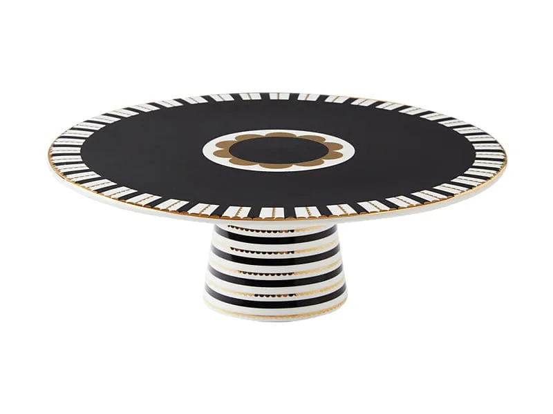 Maxwell & Williams Teas & C’s Regency Footed Cake Stand Black 28cm HV0488