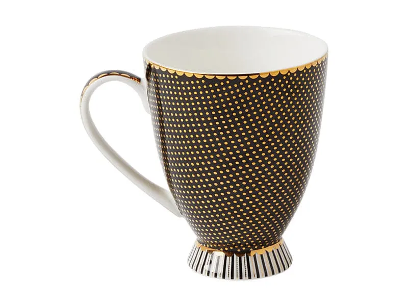 Maxwell & Williams Teas & C’s Regency Footed Mug Black 300ml HV0484