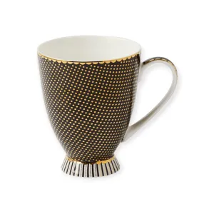 Maxwell & Williams Teas & C’s Regency Footed Mug Black 300ml HV0484