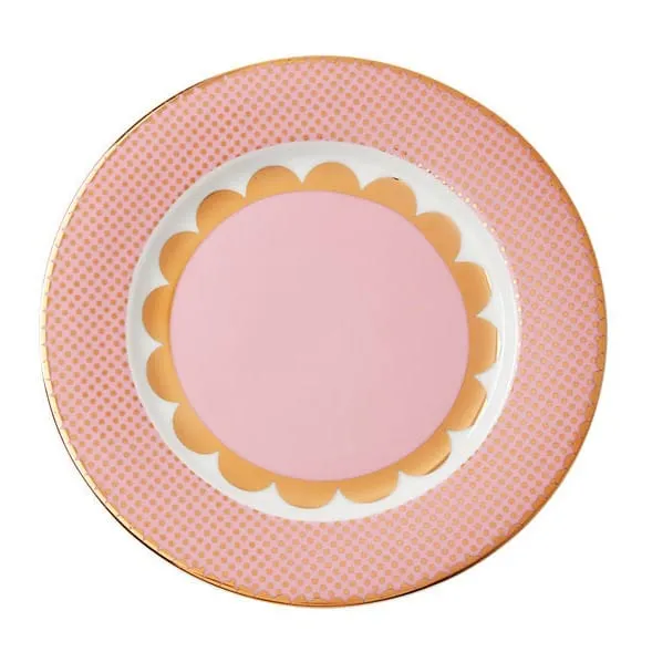 Maxwell & Williams Teas & C’s Regency Rim Plate Pink 19.5cm HV0499
