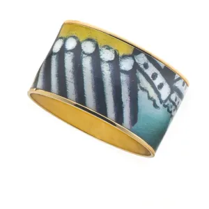 MAYA Geometric Barge Bangle Bracelet 1"