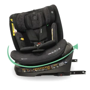 MBCSSPINTT i-Size (40-150cm) Spin Car Seat - Black Melange
