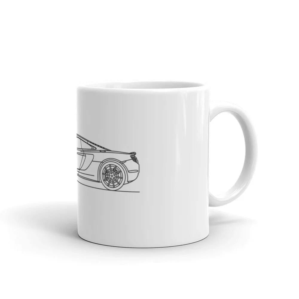 McLaren 12C Silhouette Mug