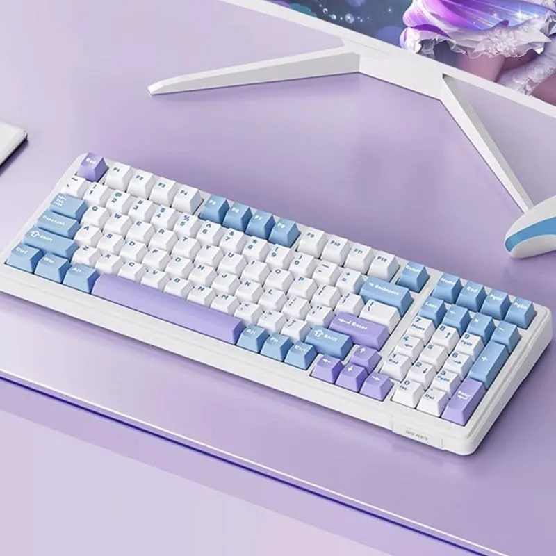 Mechanical Bluetooth Keyboard 5.0G Wireless 99 Keys