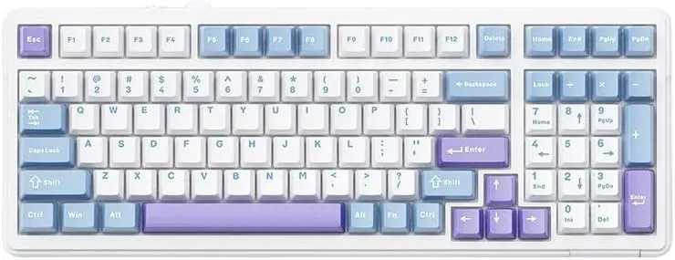 Mechanical Bluetooth Keyboard 5.0G Wireless 99 Keys