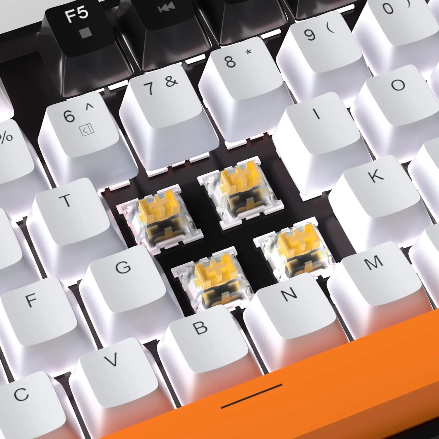 Mechanical Gaming Wired Keyboard LED Backlit Compact TKL