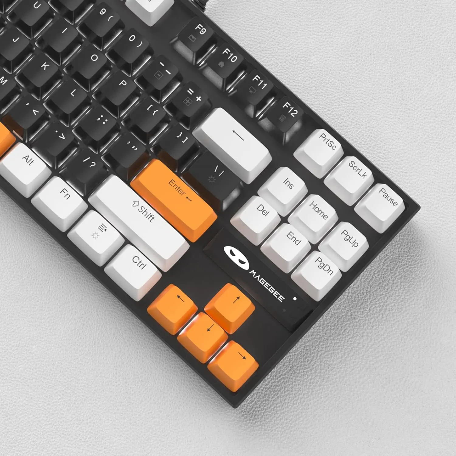Mechanical Gaming Wired Keyboard LED Backlit Compact TKL