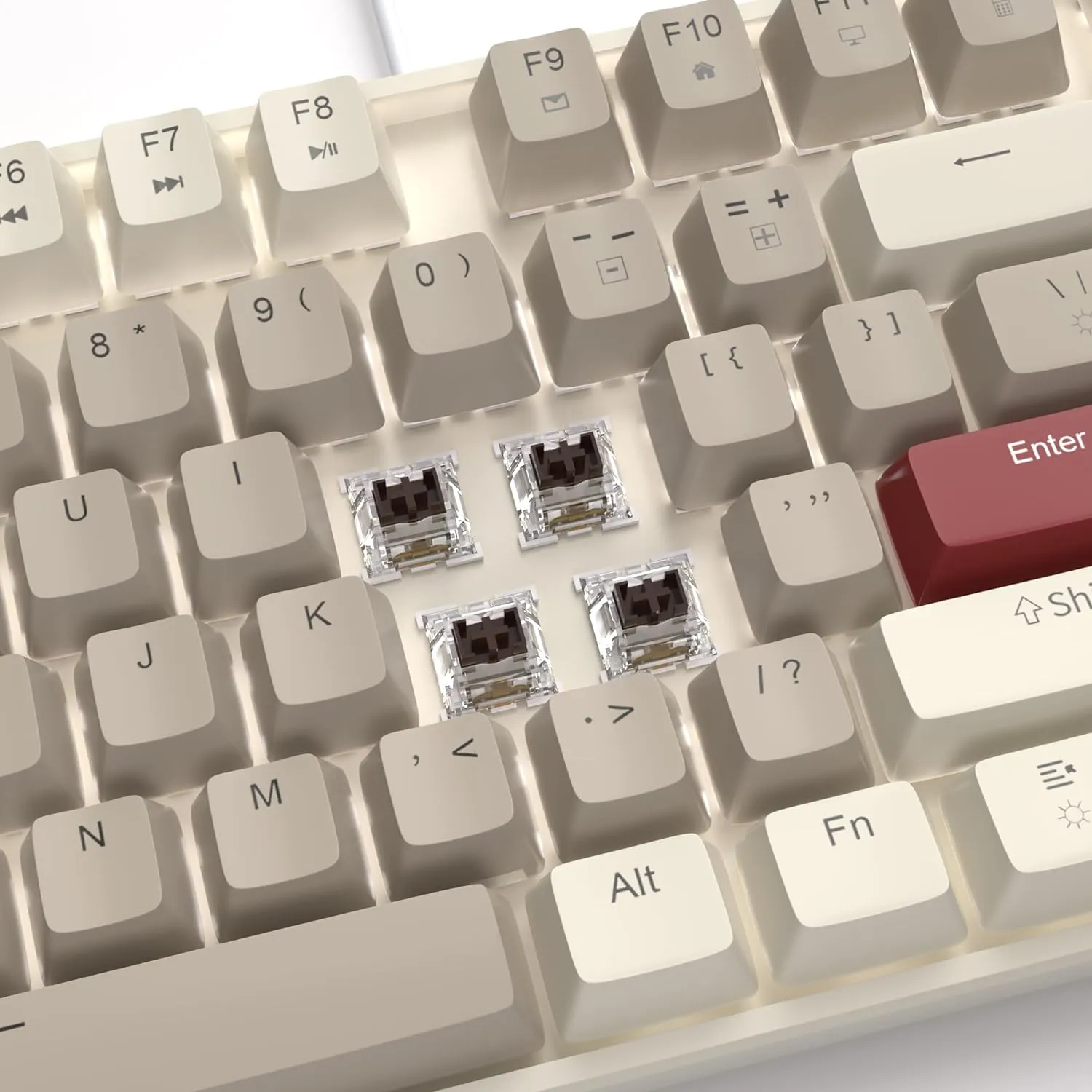 Mechanical Gaming Wired Keyboard LED Backlit Compact TKL