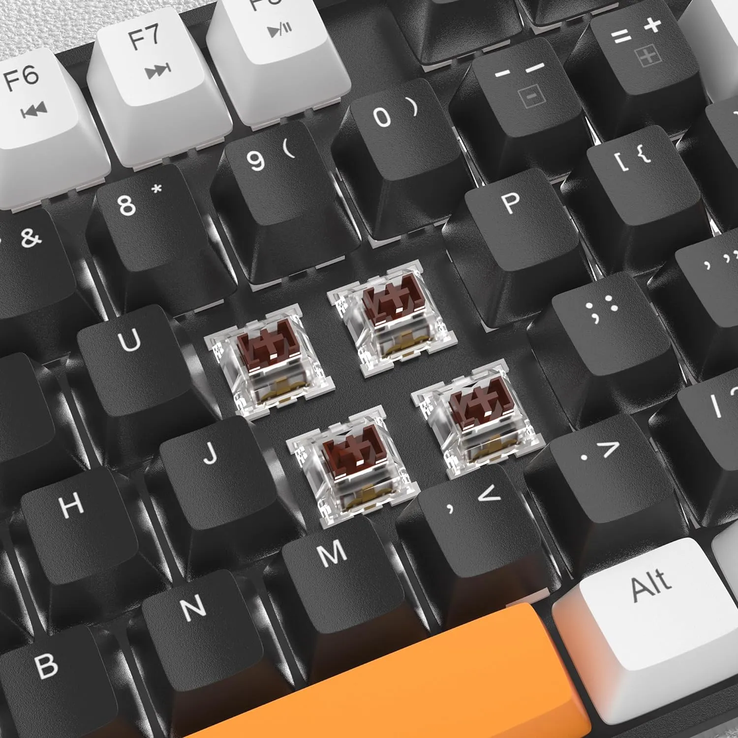 Mechanical Gaming Wired Keyboard LED Backlit Compact TKL