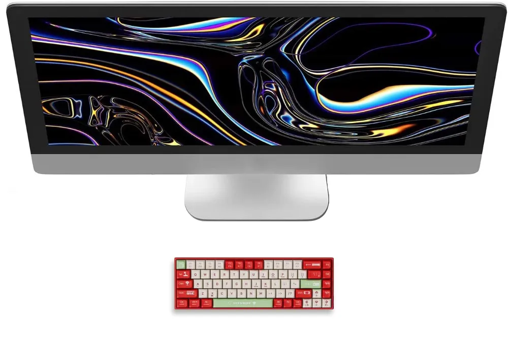 Mechanical Keyboard Gaming Wired Compact 68 Keys