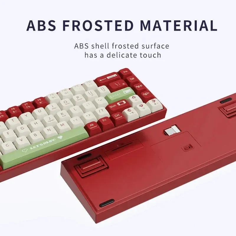 Mechanical Keyboard Gaming Wired Compact 68 Keys