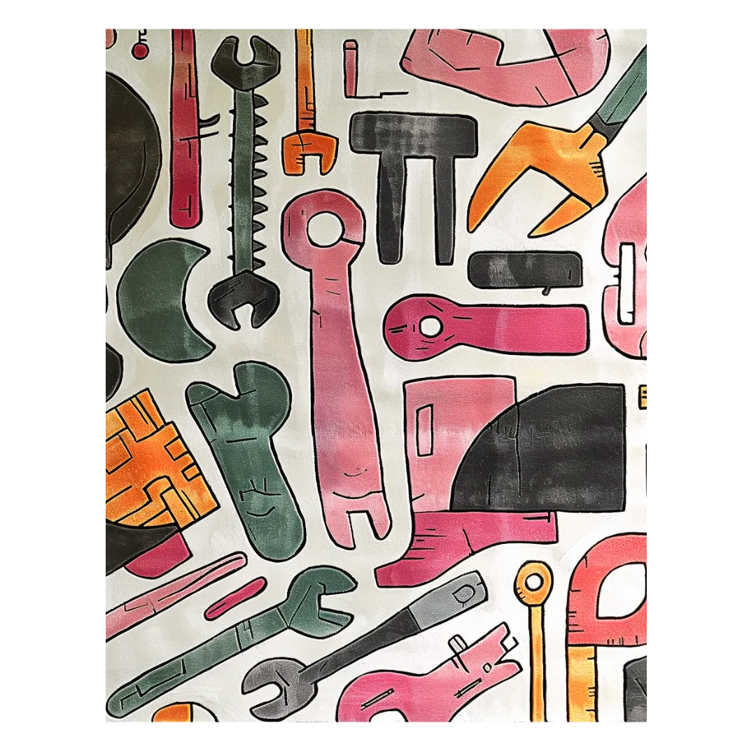 Mechanical Melody Hand Tufted Rug