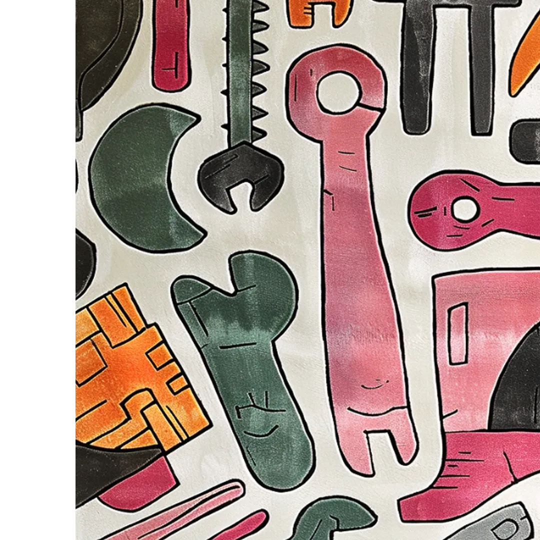 Mechanical Melody Hand Tufted Rug